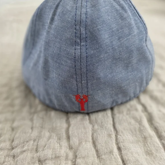 Men's Heather Blue Cotton-Blend Cap - Unbranded - Picture 2 of 4